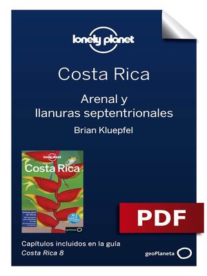 cover image of Costa Rica 8_6. Arenal y llanuras septentrionales